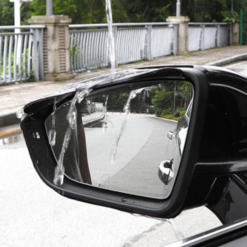 Автомобильное зеркало заднего вида, 2 шт., козырек для бровей от дождя, карбоновый козырек заднего вида для автомобиля, боковой снежный солнцезащитный козырек, дождевик, аксессуары для автомобильных зеркал