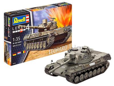 Пластиковая модель немецкого танка Leopard 1 в масштабе 1/35