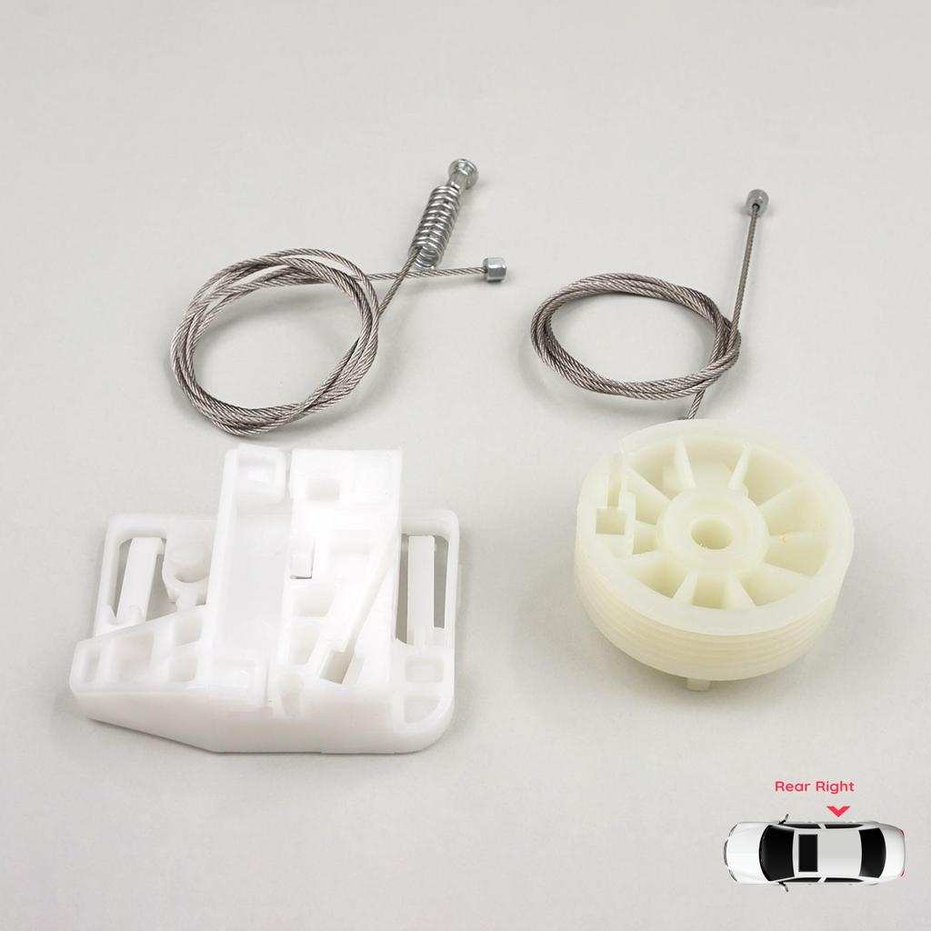 BWR271 Window Regulator Repair Kit Rear Right Door for Renault Megane MK2 2002-2008 4/5 Door 82000280068