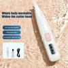 Dog Paw Trimmer Rechargeable Low Noise Dog Clipper with LED Light Electric Dog Grooming Tool for Paws Ears Face