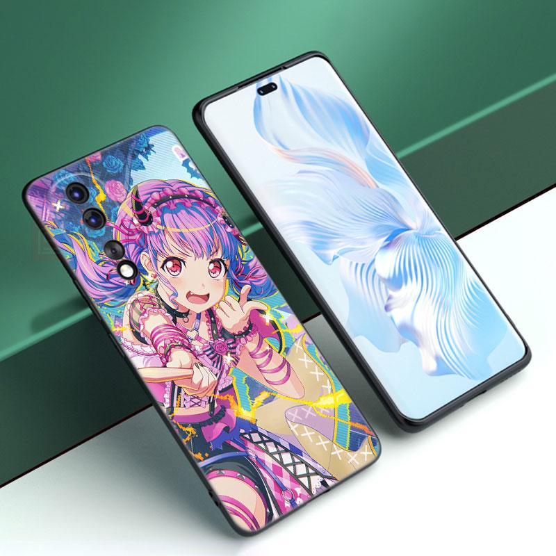 Game Project Sekai Black Phone Case For Huawei Honor 70 90 Lite X40 GT X50 I X5 Plus X6A X6S X7A X8A X8B X6 X7 X8 X9 4G X9A X9B