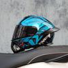 Motorcycle Helmet Dual Visor Modular Flip Up Full Face Helmet for Adult Men and Women DOT Approved