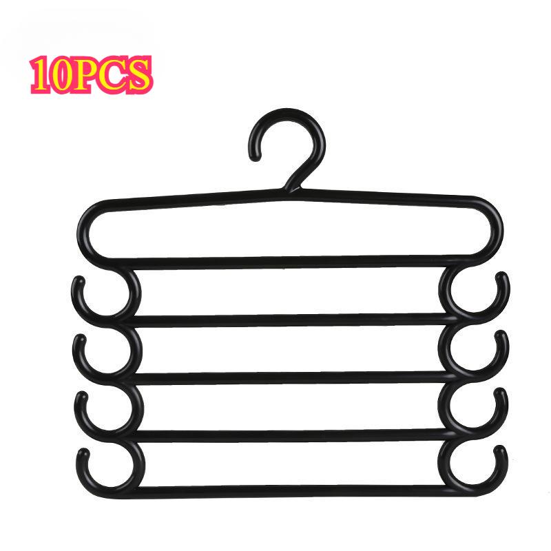 Вешалки для одежды Вешалки для брюк Вешалки для полотенец Шарфы Вешалки Держатели для брюк 5-слойные вешалки для одежды Организация хранения в шкафу