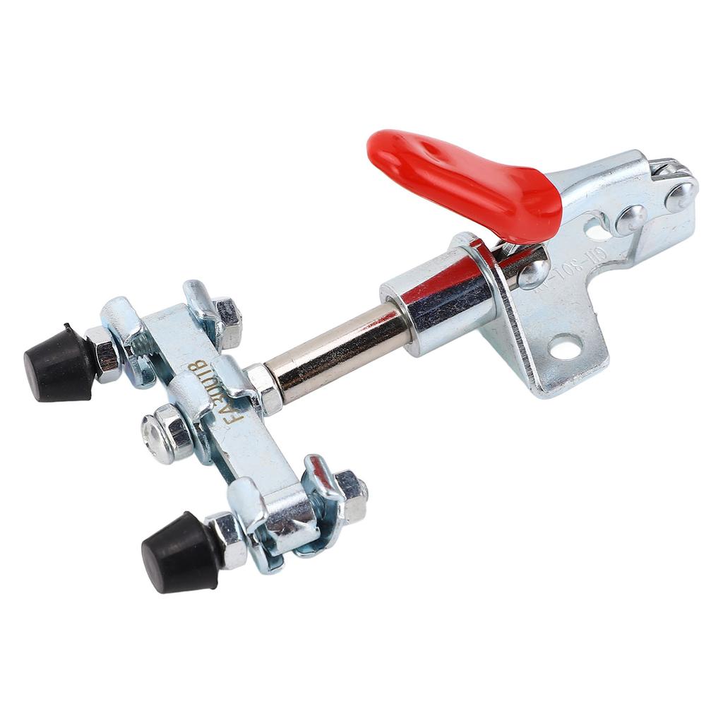 Push Pull Action Clamp Double Head Adjustable Quick Release Clamp for Woodworking 45kg Holding Capac