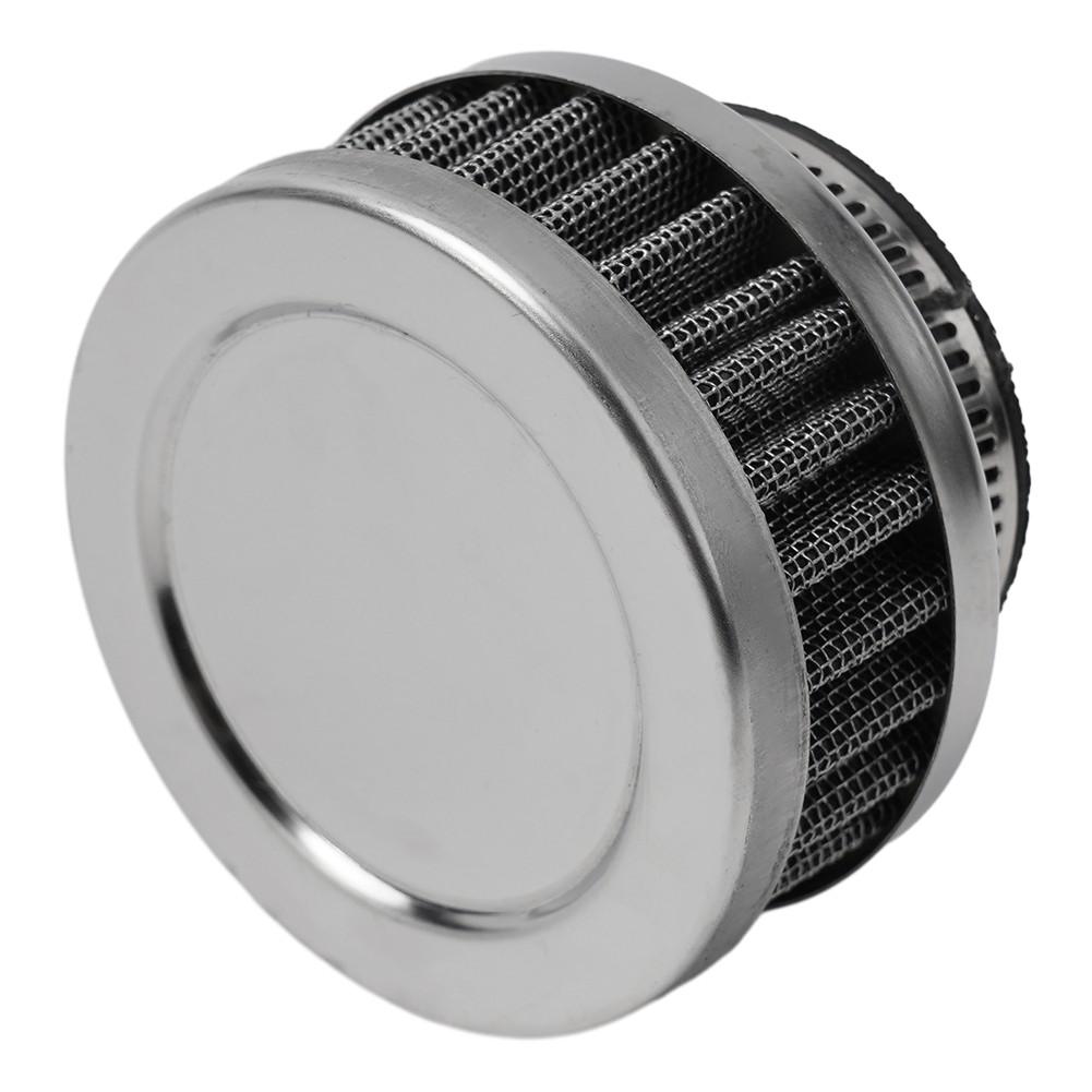 45MM /1.77\" очиститель воздушного фильтра черный круглый конический резиновый нержавеющая сталь