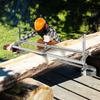 VEVOR Chainsaw Mill, Portable Sawmill 36 cm-122 cm Guide Bar, Galvanized Steel Chainsaw Planking Mill with 0.5 cm-30 cm Cutting Thickness