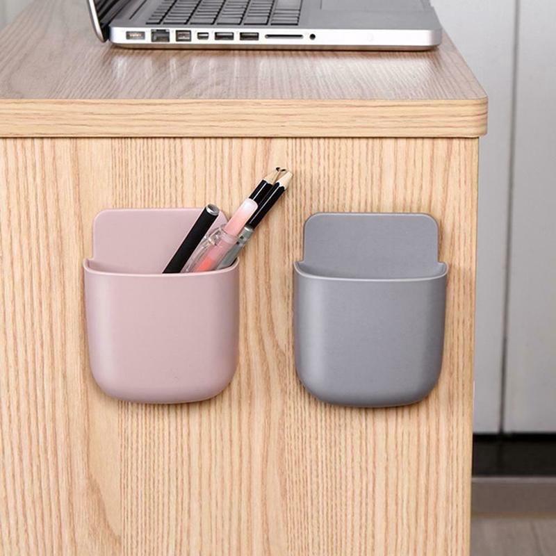 1 шт. настенный ящик для хранения ящик для хранения с дистанционным управлением кондиционер пульт дистанционного управления коробка для хранения телевизора держатель телефона