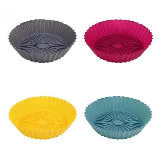 Горшок для аэрофритюрниц, устойчивый к холоду и жаре, пищевой моющийся коврик для корзины для духовки, для выпечки