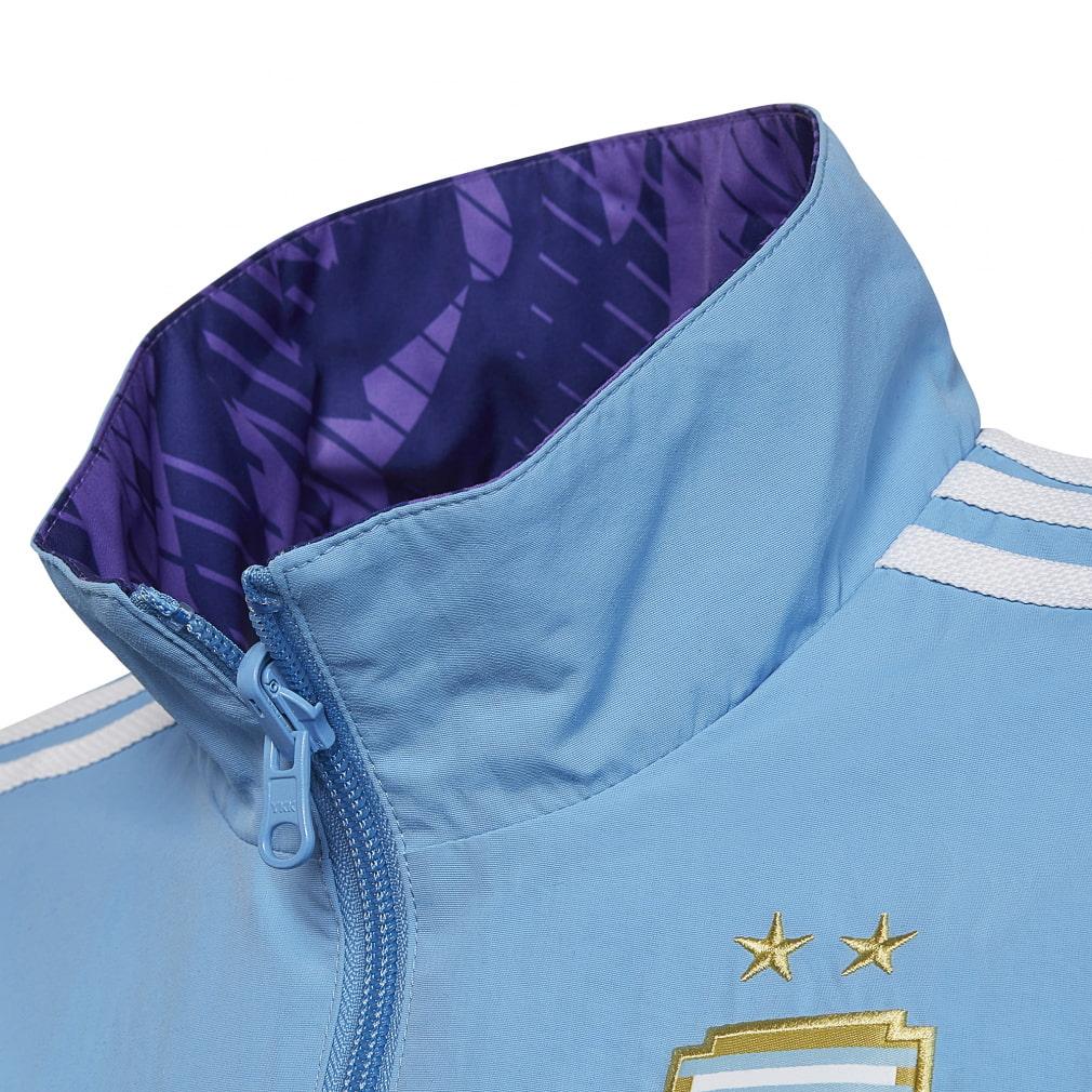adidas Куртка Аргентина Светло-голубая Подростковая HF3947