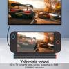 Для Nintendo Switch 2 ТВ Док-станция Игровая консоль Зарядная док-станция Подставка База с HDMI-совместимым выходом/Портом Type-C/USB-портом