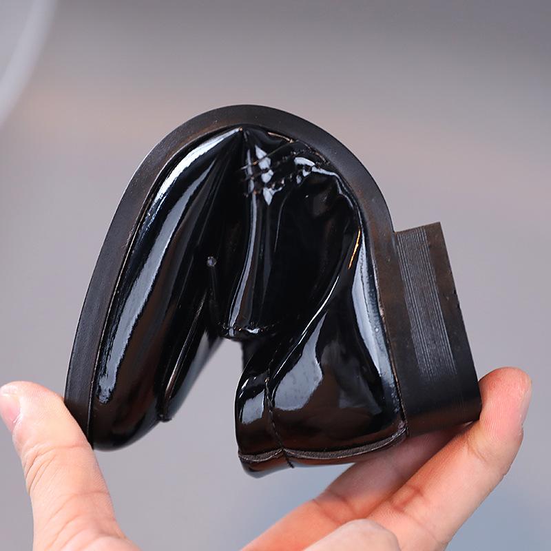 Kids Fashion Lace Up Versatile Pointed Toe Suit Shoes for Party Wedding Shows Spring 2024 Britain New Children Leather Shoes PU