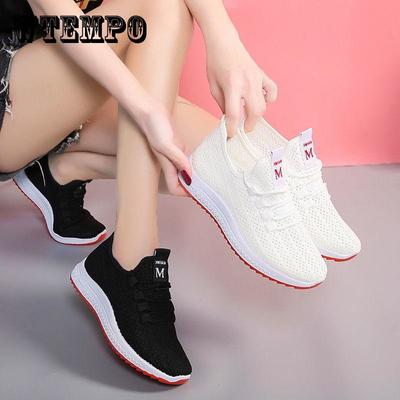 Женские кроссовки, корейская универсальная женская обувь, повседневная обувь на плоской подошве, весенне-осенняя модная студенческая сетчатая обувь