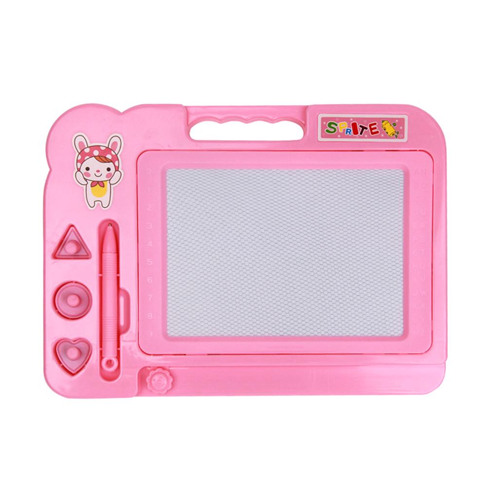 1x Kids Magnetic Drawing Board Sketch Pad Doodle Writing Painting Graffiti Educational Toys Random C