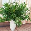 Silk Willow Leaf Fake Green Grass New Vine Plants  Vase