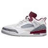 Кроссовки Air Spizike Low Team Red Мужские Белый Волчий серый Антрацит FQ1759-106
