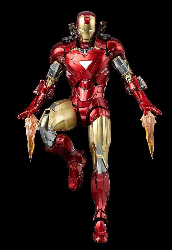DLX Marvel Studios The Infinity Saga Iron Man Mark 6 Iron Man Mark Scale Metal Painted Movable Figure [DLX 6] 1/12 ABS&PVC&zinc Alloy&other