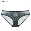 DKGEA Blue Panties Intimates Transparent Lace Briefs Plus Size