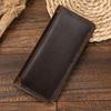Мужской длинный кошелек, Кошелек из натуральной кожи с множеством отделений для карт, Зажим для денег с многослойной коровьей кожей, Кошелек со скидкой 20%, Популярная сумка для карт