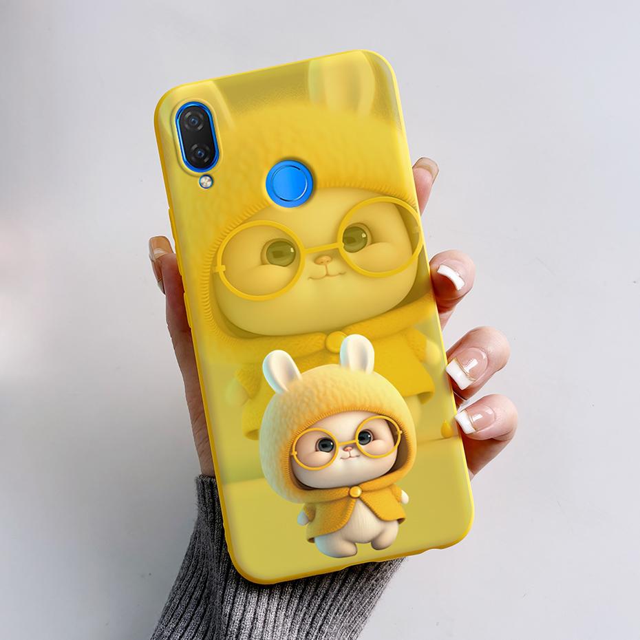 Чехол для Huawei Nova 3i INE-LX1 INE-LX2 Чехол с пандами Мягкий силиконовый чехол для телефона Для Huawei P Smart Plus 2018 Nova3i Fundas Бампер