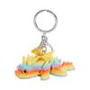 3D Printed Cute Three-dimensional Keychain Schoolbag Small Pendant Gift Small Ornament