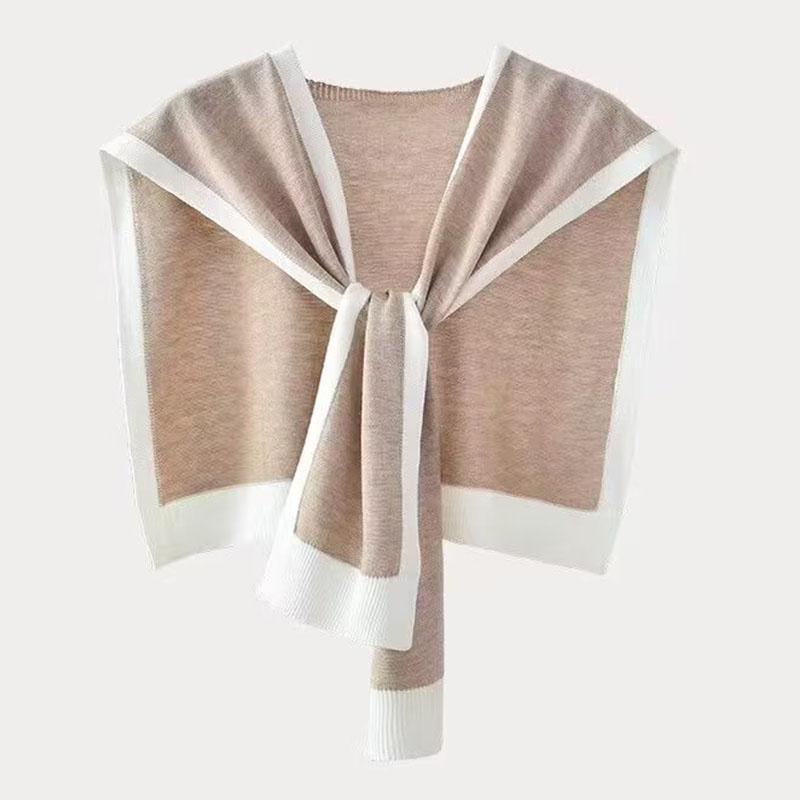 Fashion Warm Fake Collar Scarf Sailor Women Detachable False Collar Shawl Wrap Scarf Tie Women Clothes Neckwear
