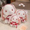 18 Cartoon Cute Lolita Rabbit Plush Doll Pillow Color Princess Rabbit Plush Toy Home Decoration Gift For Children