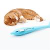 Зубная щетка в форме кошачьей рыбы с кошачьей мятой, силиконовые молярные палочки, игрушки из кошачьей мяты, игрушка для чистки зубов для кошек Kitty