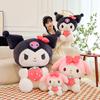 Новая Горячая 25/30 см Sanrio Клубничная Куроми Подушка Плюшевая Игрушка Девочки Мягкие Набивные Животные Игрушки Клубничная Мелодия Кукла Подарки