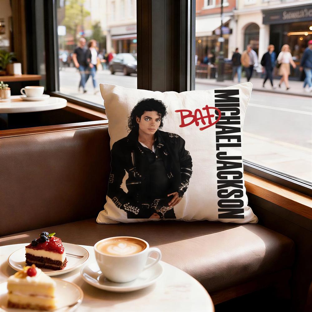 Artist Michael Jackson Cushion Cover Decorative Cushion Cushions Covers Cover Sofa 50X50 Pillow 4 Piece 45X45 40X40 Pillowcase