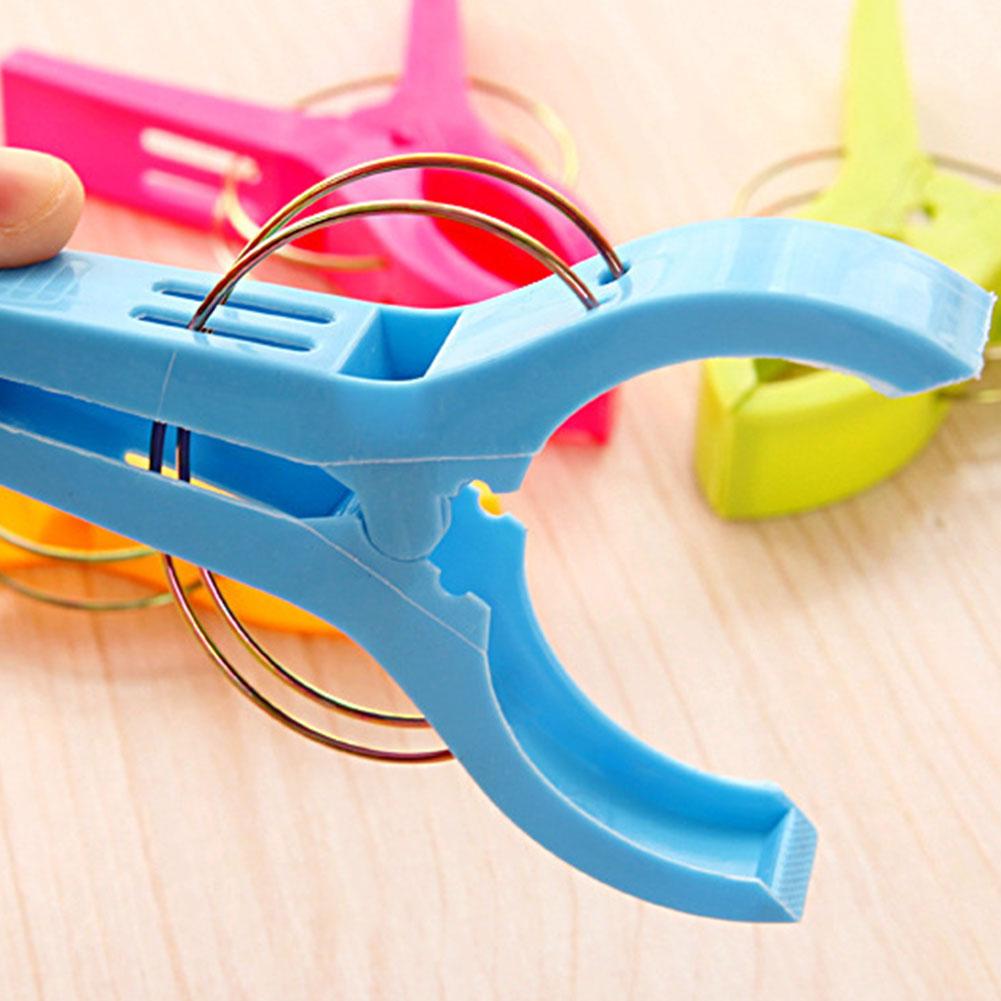 4 шт. Зажимы для пляжных полотенец Пластиковые прищепки для одеяла для стирки Шезлонг для загара Прищепки для одежды для организации дома и ванной