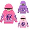 5451 Детские Девочки Крадут Мозговую Гниль 67 Толстовки с Длинными Рукавами и Принтом Фейерверка