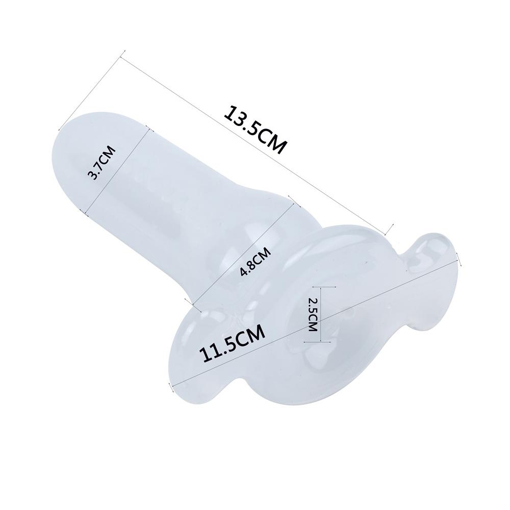 Мягкая Анальная пробка, массажер простаты, силиконовый мужской рукав для пениса, фаллоимитатор, вставка, дизайн, полая анальная пробка, секс-игрушки для женщин и мужчин