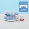 Colored Metal Office Clips for Stationery and Paper Storage