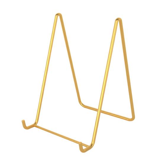 Металлическая стойка для хранения фоторамка держатель дисплея высокая устойчивость треугольный дизайн