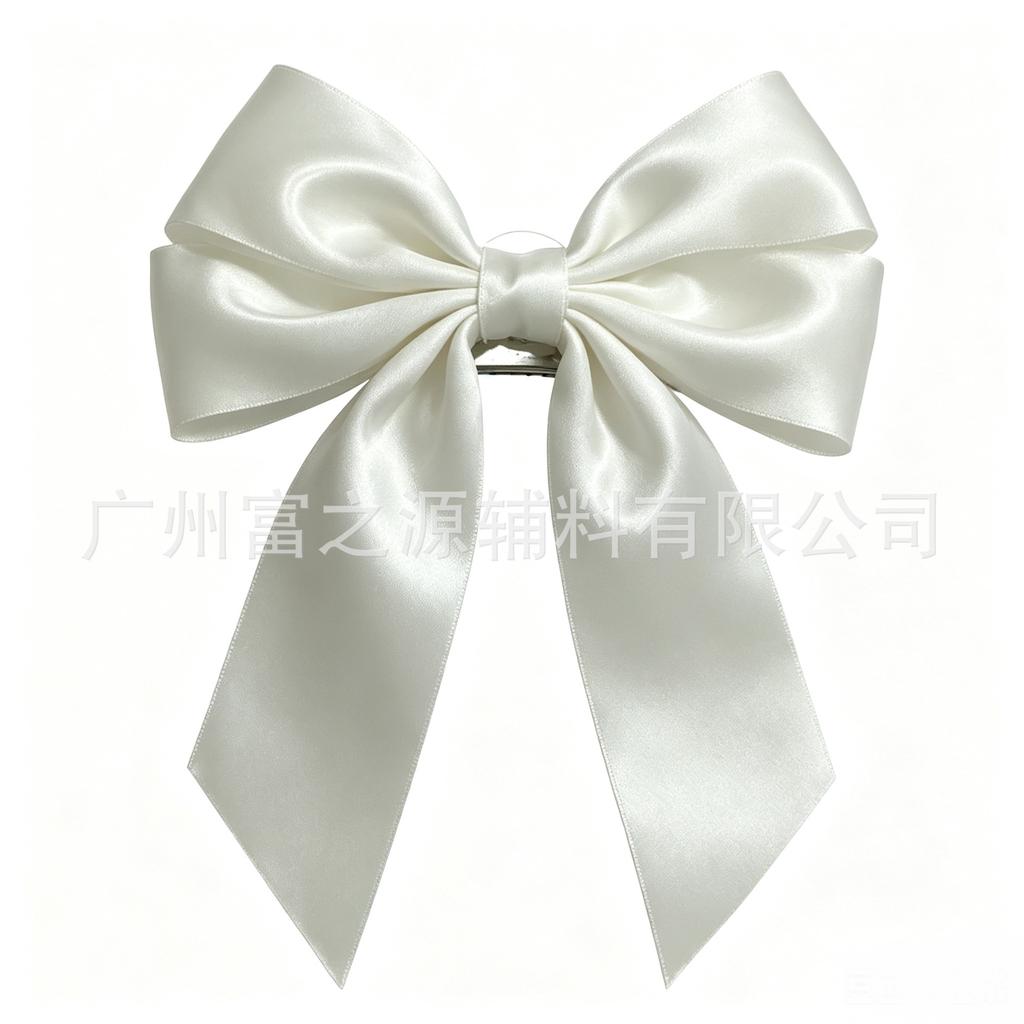 Christmas Bow Clip with Rotatable Design Solid Color Decorative Sash for Curtains Easter Celebrations Holiday Parties Christmas Decor