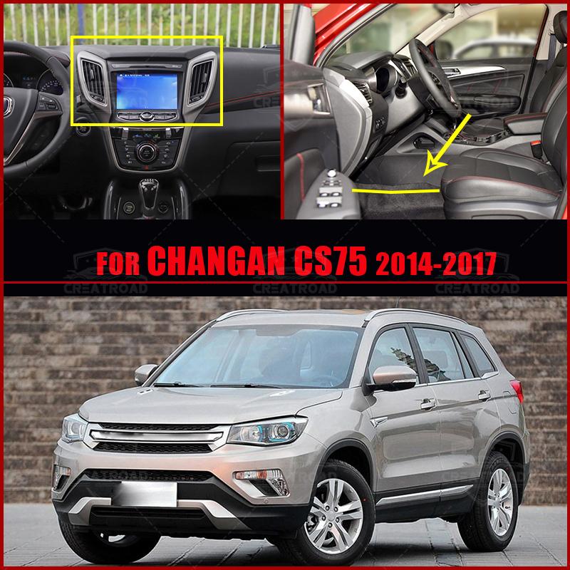 Автомобильные коврики для пола для Changan CS75 2014 2015 2016 2017 Автомобильные подкладки для ног Ковер для автомобиля Чехол Аксессуары для интерьера
