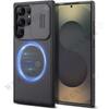 Чехол для Samsung Galaxy S25 S24 S23 Ultra Plus CamShield Pro Магнитный Слайдер Чехол для Камеры Задняя Крышка Защитная Крышка Capa Fundas