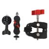 Action Camera Mount Clamp Kit Aluminum Alloy Handlebar Mount Camera Clamp with Articulating Arm