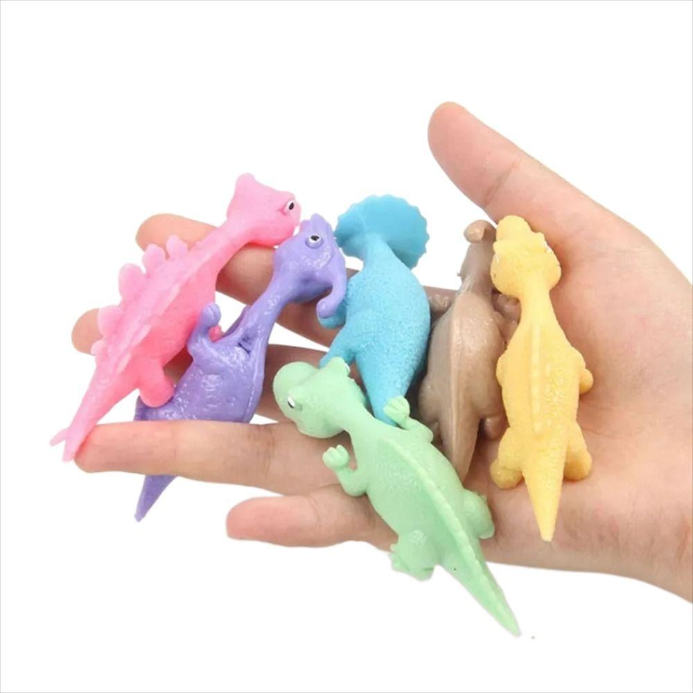 Fun Tricky Launch Dinosaur Stretchy Toy Flying Finger Birds Finger Ejection Dinosaur Party Favors