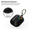 For Samsung Galaxy Buds3 Pro Silicone Case Game Console Shape Wireless Earbuds Shell with Hook