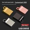 Metal Shell Square Buckle USB Flash Drive - 16GB & 32GB Portable Mini High-Speed Storage