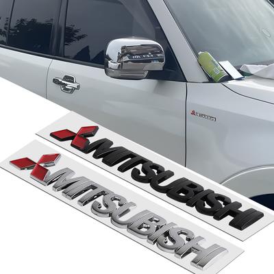 3D Наклейка на Автомобиль Значок на Кузов Багажник для Asx Lancer Outlander Pajero Ralliart Xpander Аксессуары для Модификации