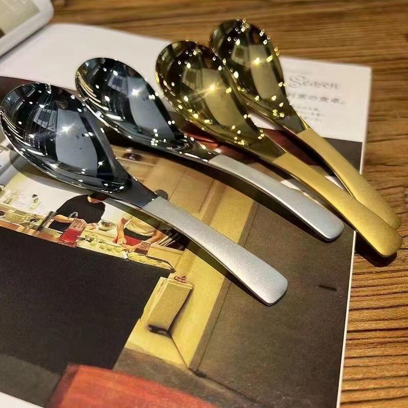 Китайская ложка из нержавеющей стали креативная кастрюля ложка суповая булочка домашняя кухня Essential