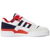 Adidas Forum Exhibit Low Cloud Бело-красные кроссовки унисекс Legend-Ink GZ5391