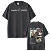Damiano David Funny Little Fears World Tour Graphic T Shirt Unisex Unisex Highquality Clothing Tshirt Cotton Casual Loose Tshirts