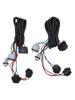 2PCS LH+RH Tail Harness Light 2PCS For Chevy Silverado 1500 2500 3500 HD 2003 2004 2005 2006