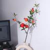 Plastic Simulation Pomegranate Fruit 6-Fruit Fake Plants Home Living Room Decor