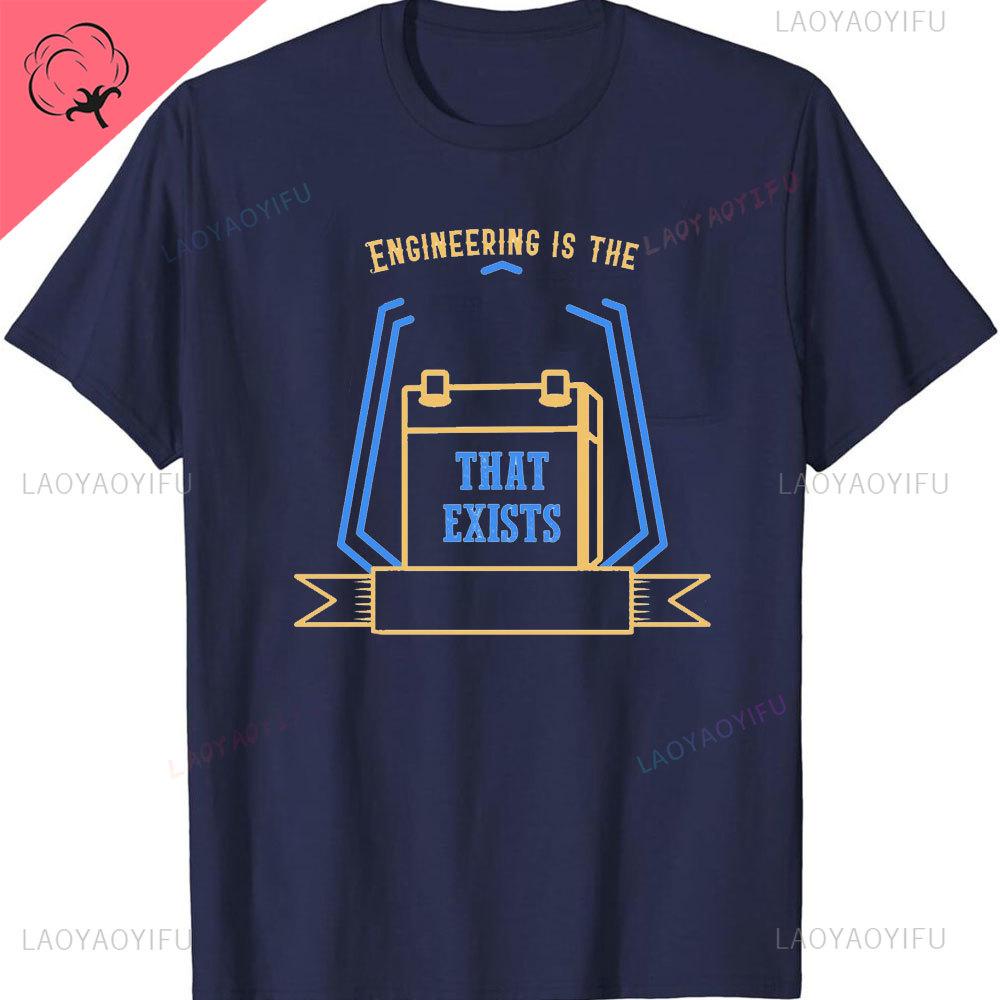Funny Father Day T-shirt Men Trust Me I Am An Engineer Tshirt Geek Male Tops Letter Math Equation Print Tees Custom Students Tee