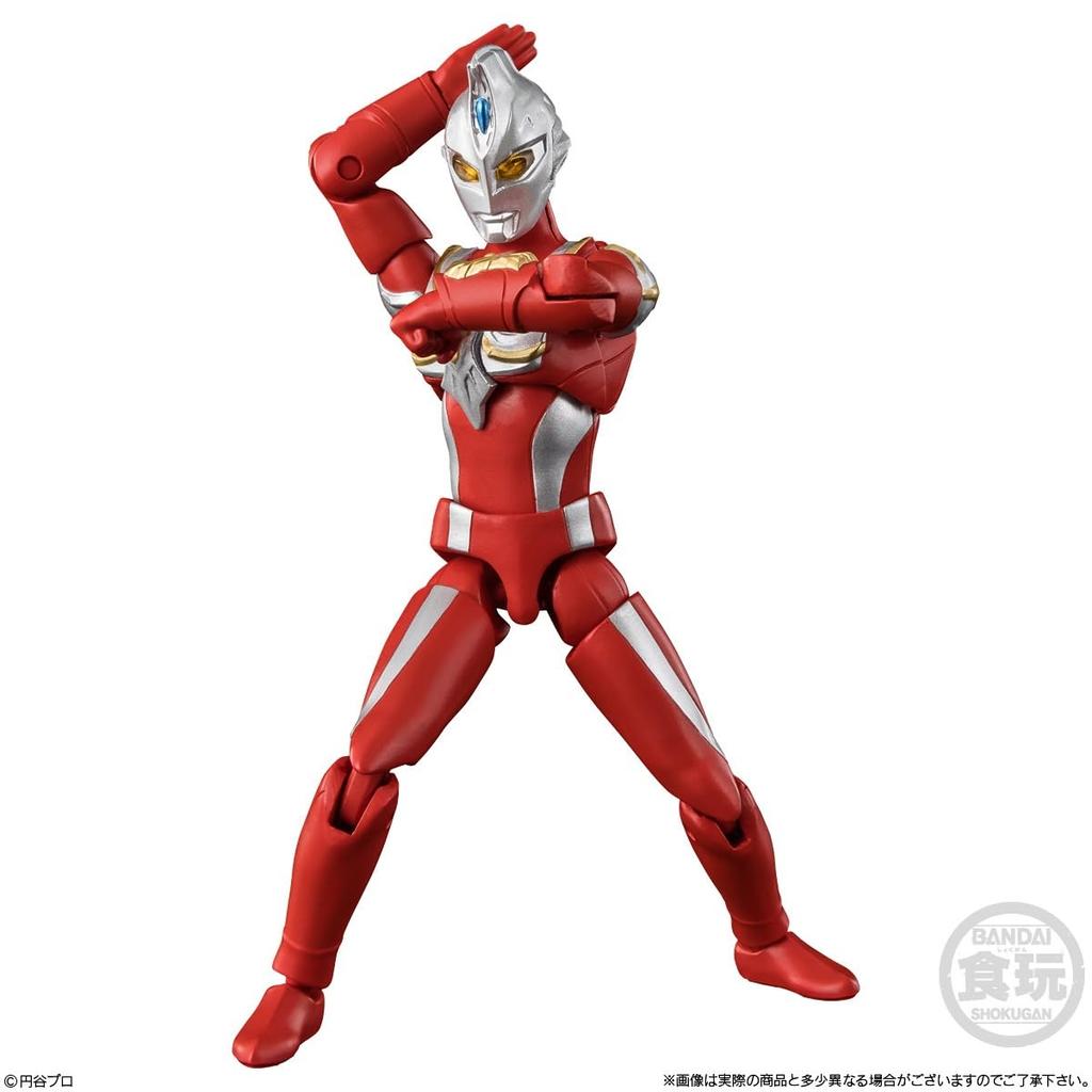 Bandai Чодо Альфа Ультрамен 13 Коробка из 10 штук Конфетная игрушка