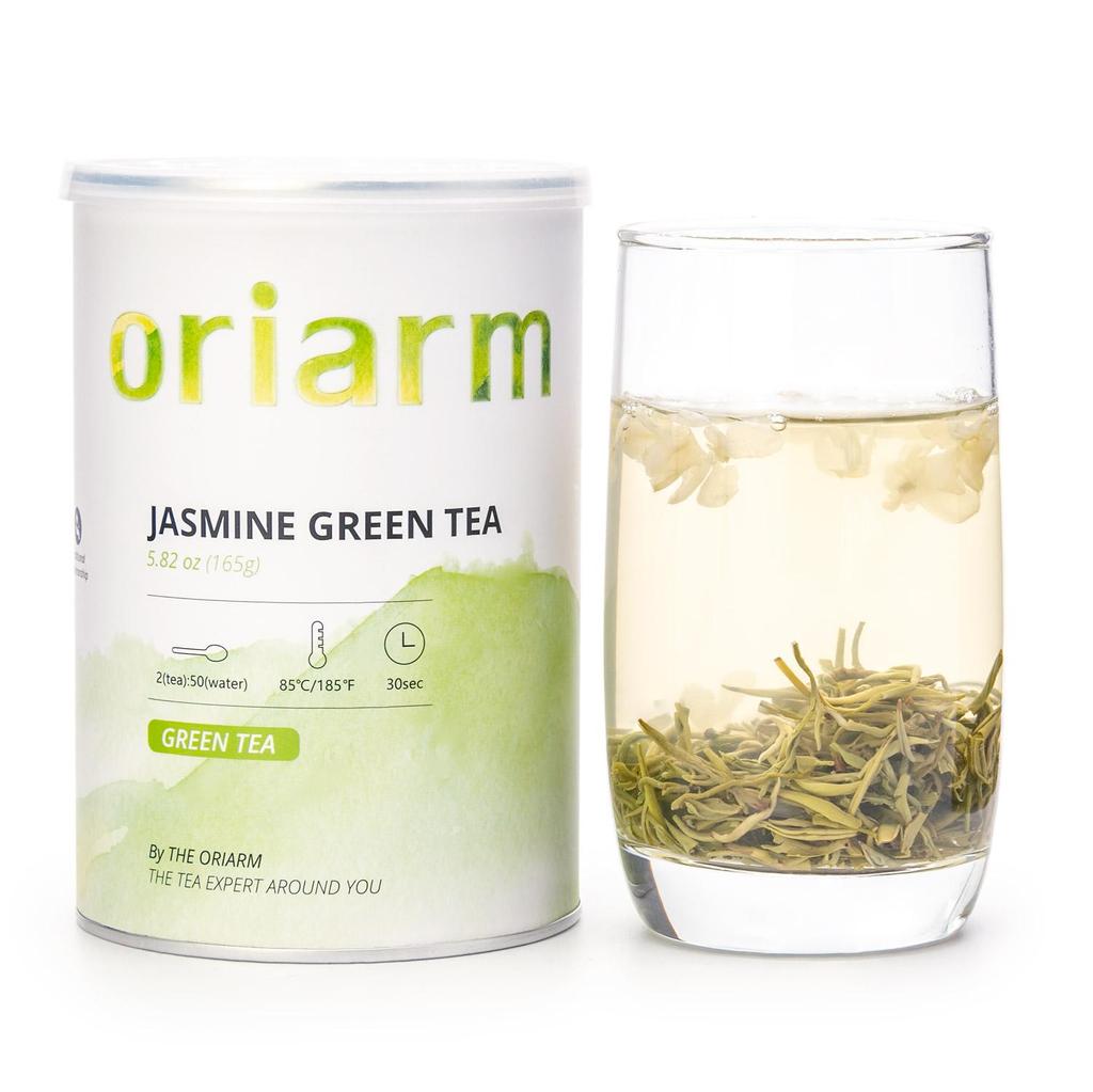 Chinese Bi Tan Piao Xue Jasmine Green Tea 1st Grade Tin 165g